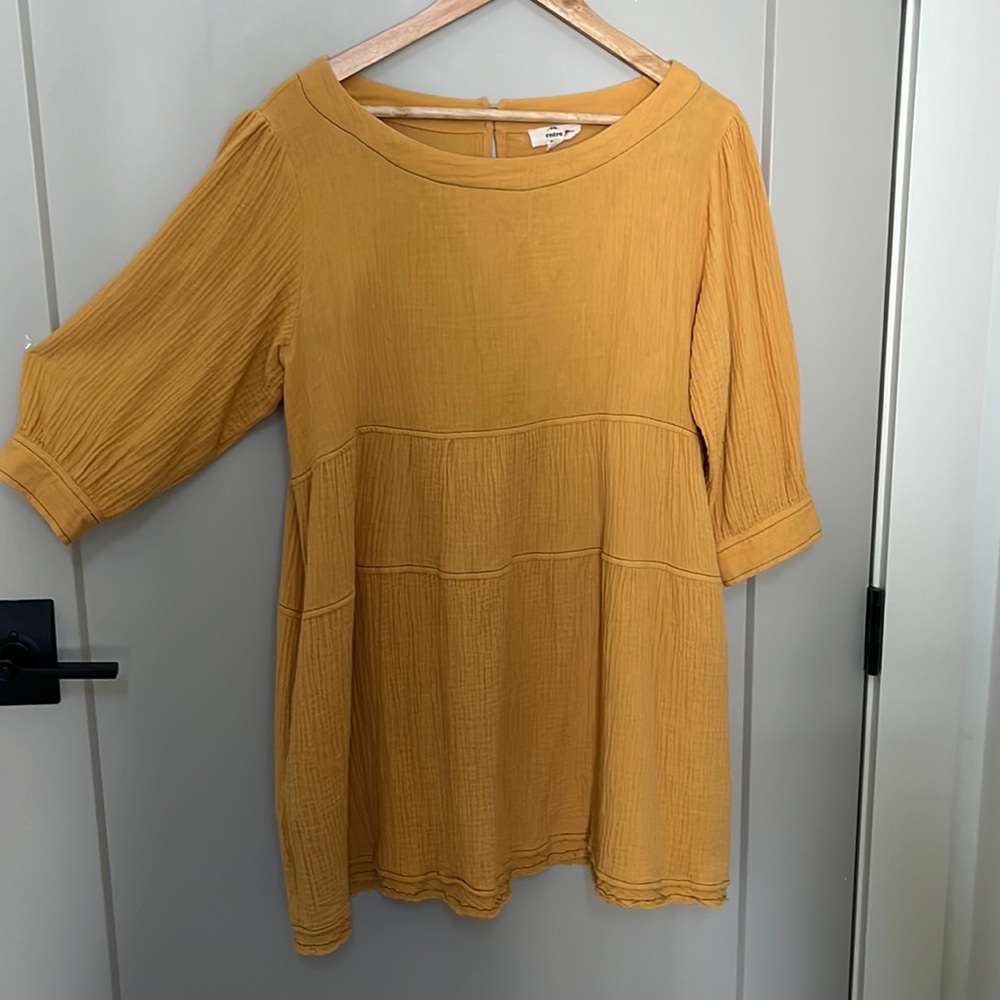Tunic Yellow Dress